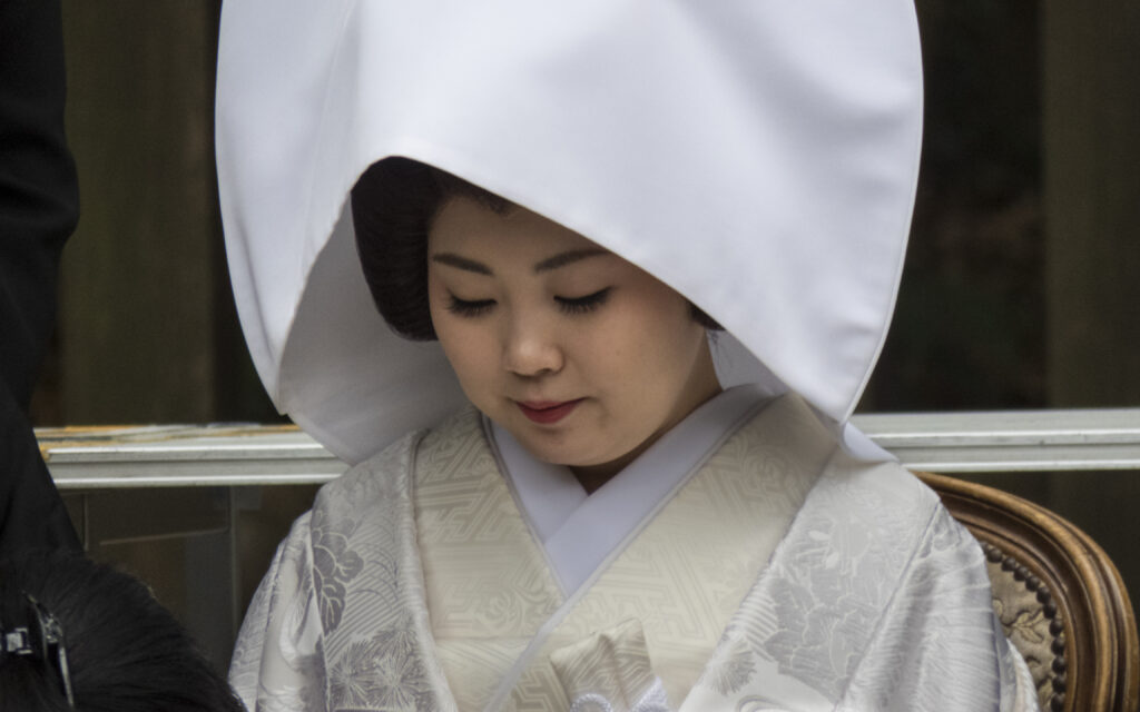 Bride in traditional outfit
